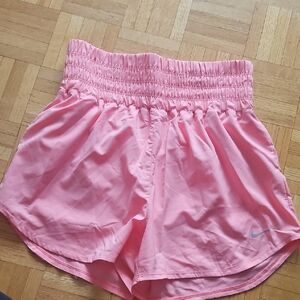 Nike Women's Light Pink Athletic Shorts